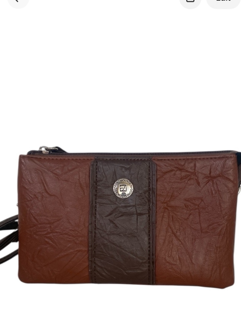 Stone Mountain Brown Crossbody Bag